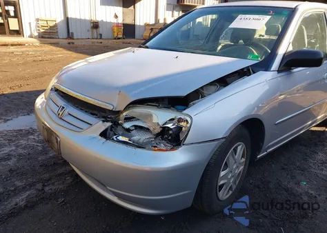 2003 Honda Civic Lx z USA, uszkodzony, nr VIN 1HGES16523L023289